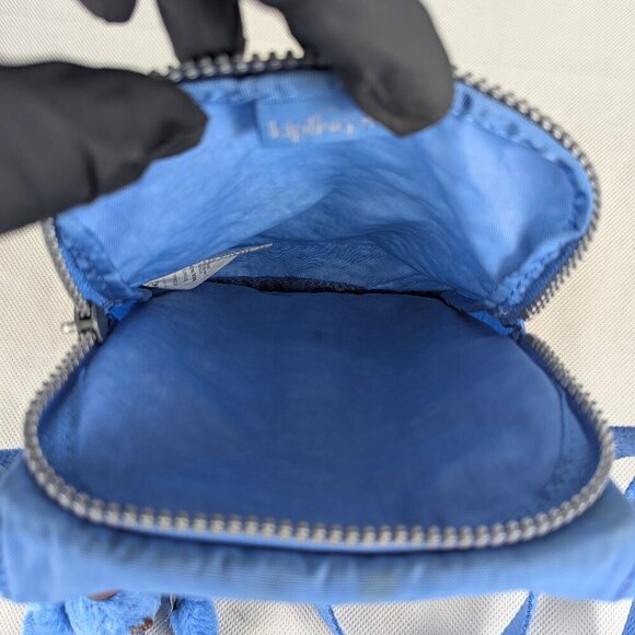 Kipling Crossbody Bag Blue - Pre-Owned - Fast Canada Ship - 100% AUTHENTIC - Picture 10 of 13